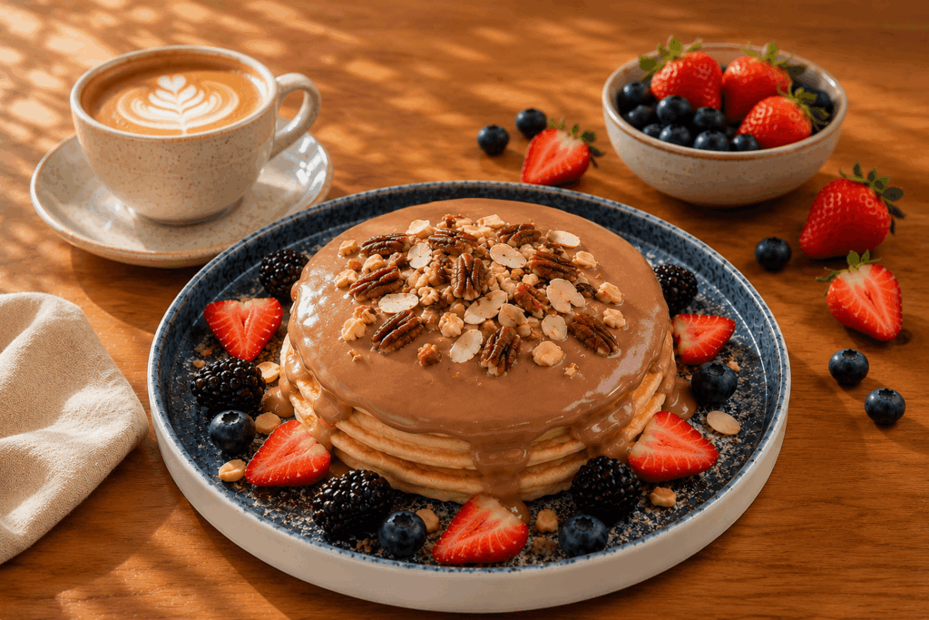 Hot cakes celestiales - Verde Cielo